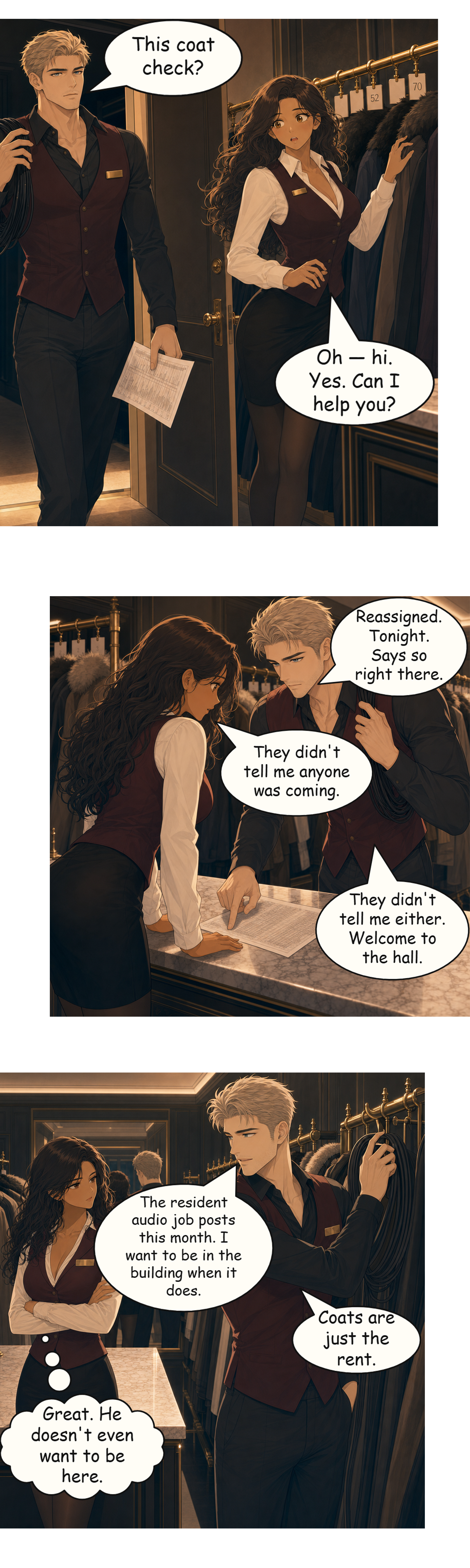 Coat Check Night - Episode 1