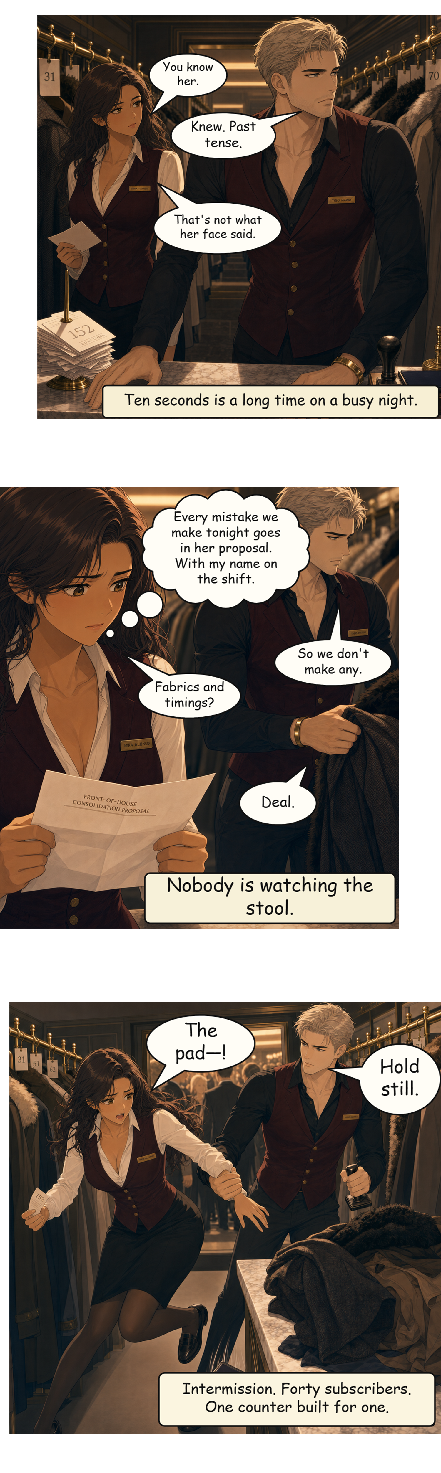Coat Check Night - Episode 1