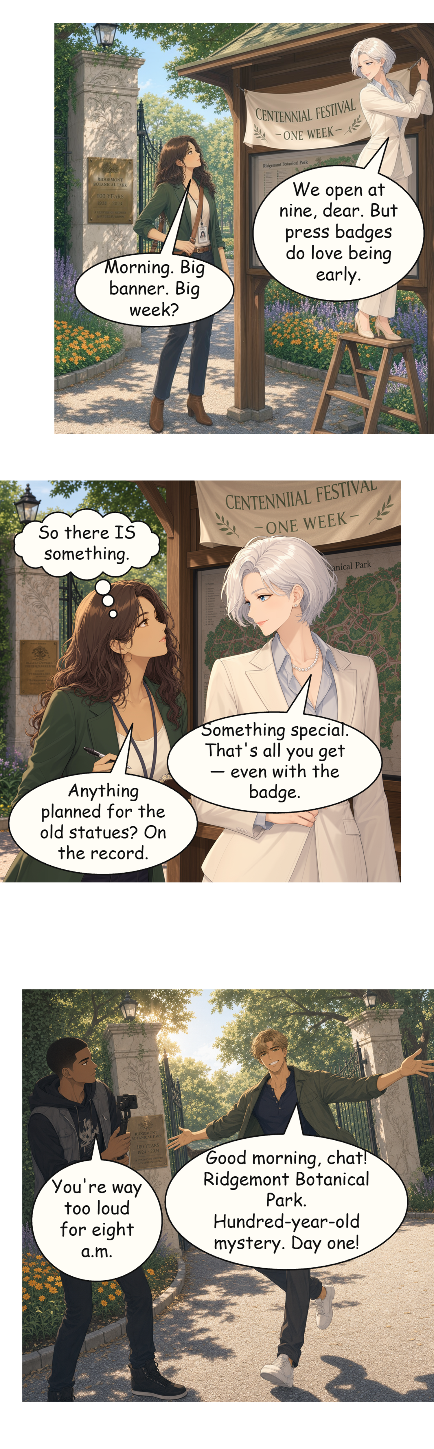 The Centennial Cipher - Episode 1