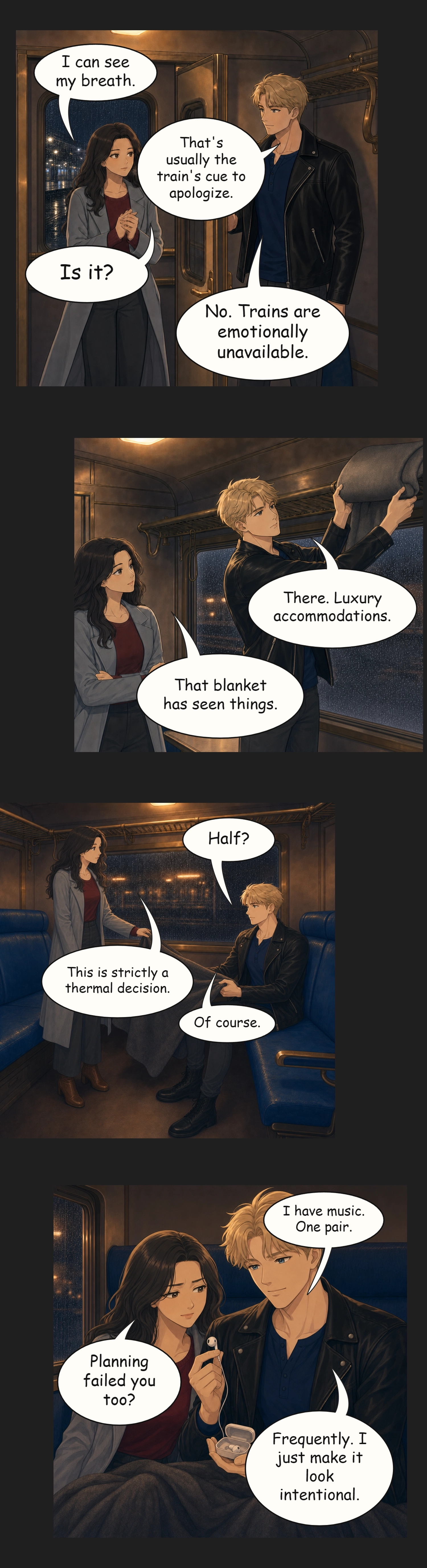 Train  Compartment Strangers - Episode 1