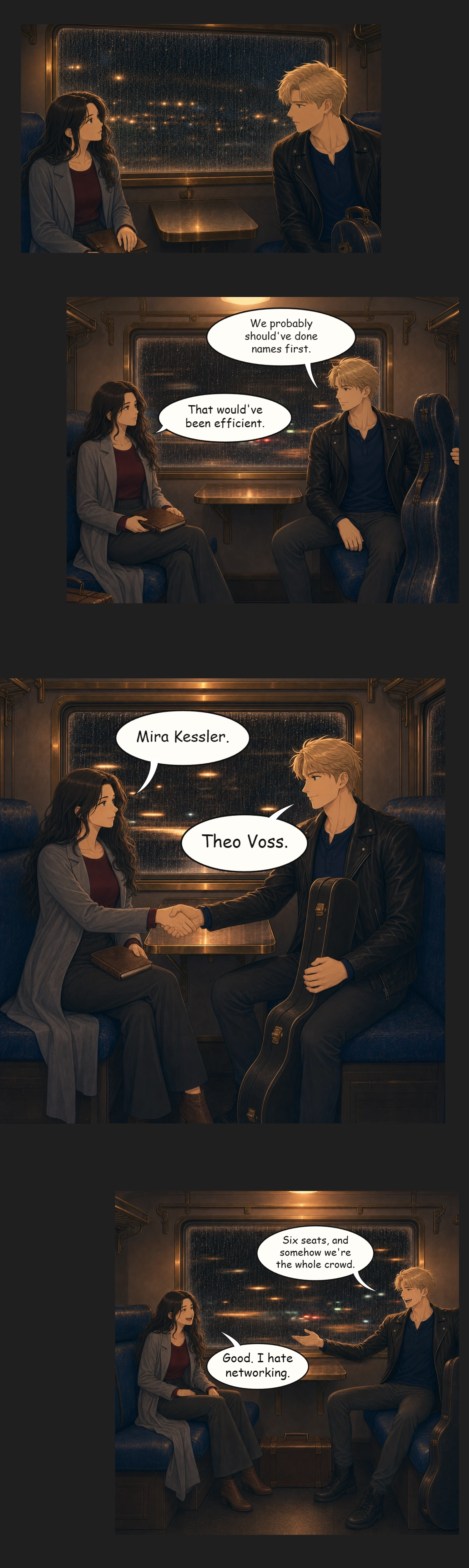 Train  Compartment Strangers - Episode 1