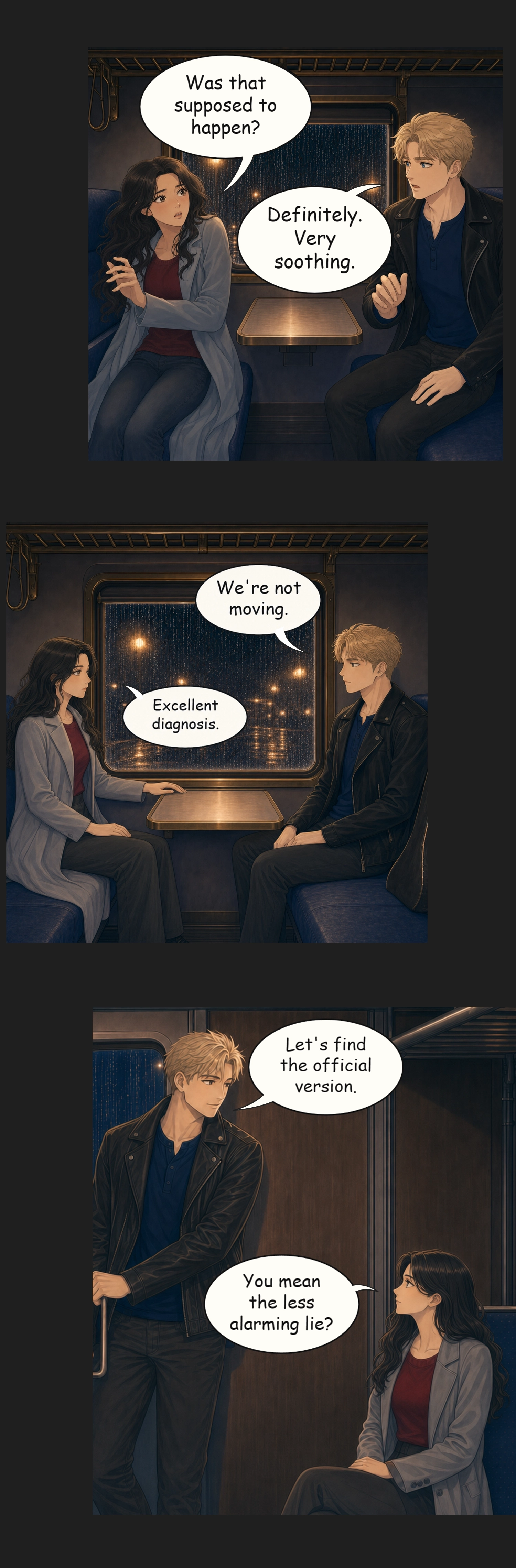 Train  Compartment Strangers - Episode 1
